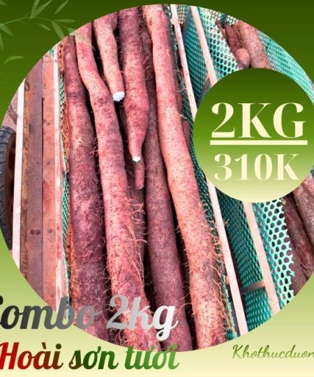 Khoai mài củ hoài sơn tươi hữu cơ